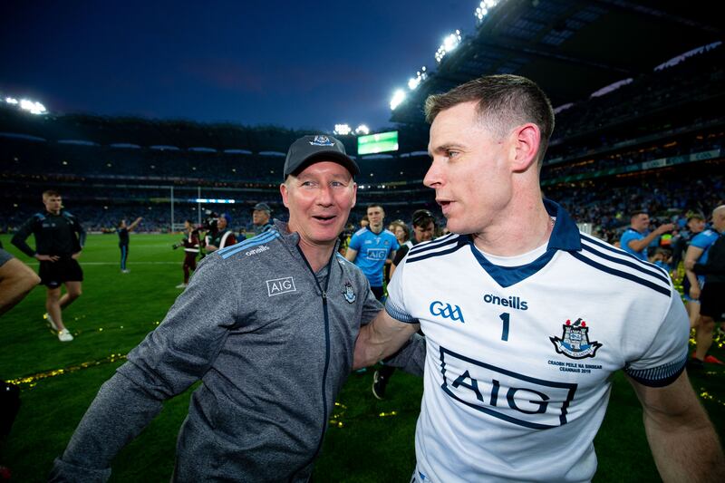 Jim Gavin had a record-breaking management term of the Dublin footballers. Photograph: Tom Honan