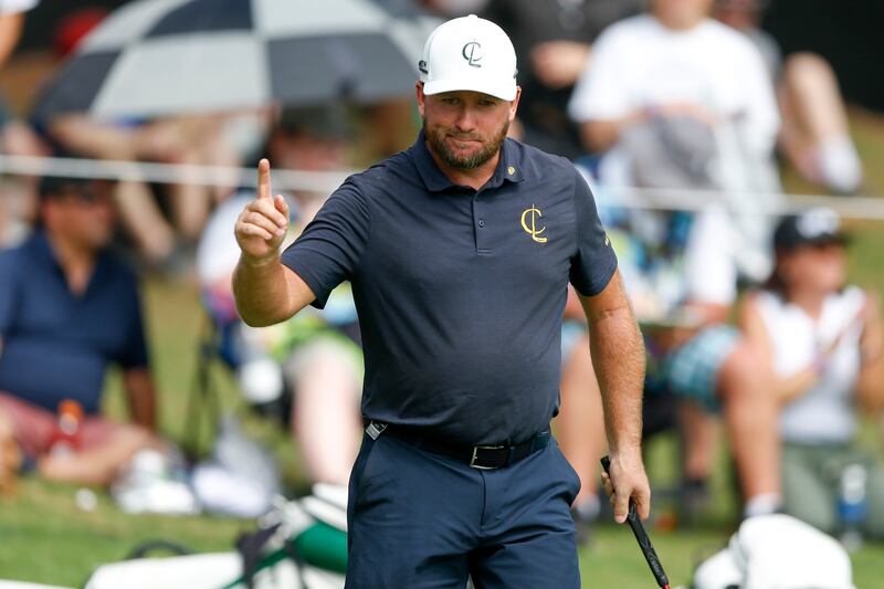 Graeme McDowell of Cleeks GC at the LIV golf event in Tusla. Photograph: Ian Maule/Getty