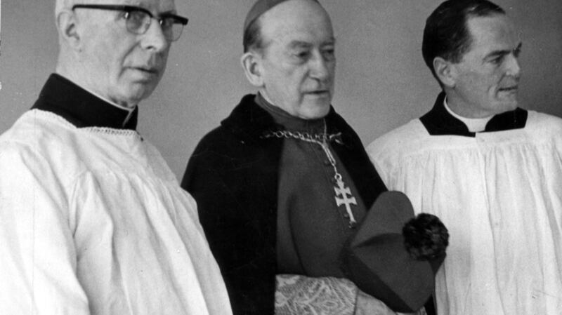 Former archbishop of Dublin John Charles McQuaid was unhappy with the state of Dublin Airport’s Nativity crib.  File photograph: Tommy Collins/The Irish Times