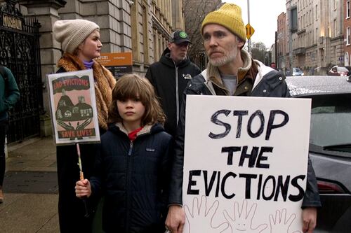 'There is nothing out there' say protesters on lifting of eviction ban