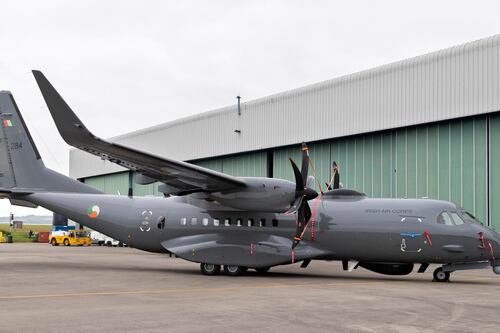 New Airbus C295W lands at Baldonnel