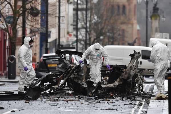 Group behind Derry car bomb also caused security alerts, PSNI says