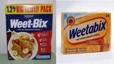 Judge orders destruction of Weetabix boxes in trademark dispute