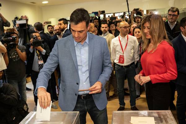 Spanish election: Socialists set to remain largest party