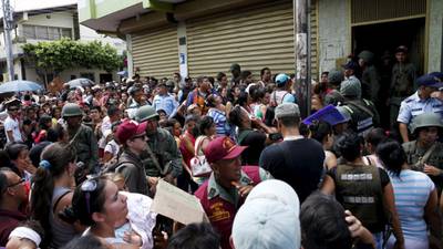 Pensioner seeking cheap goods dies in Venezuela shop crush