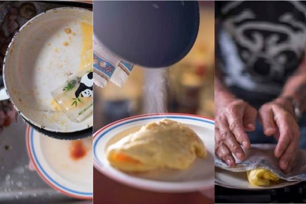 Anthony Bourdain’s perfect omelette: Fresh eggs, don’t add milk, and never flip it