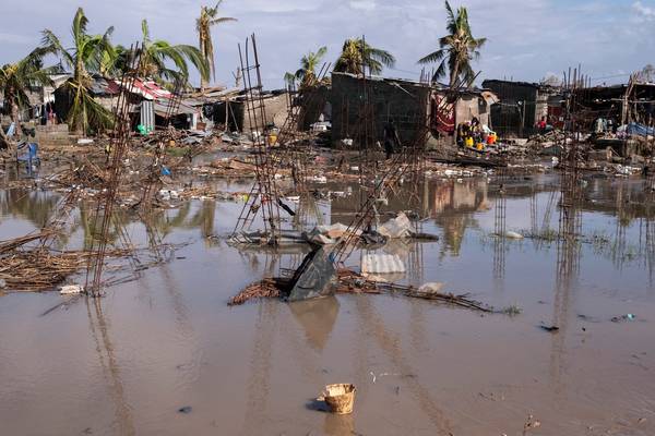 Cholera outbreak hampers efforts to help Mozambique cyclone victims
