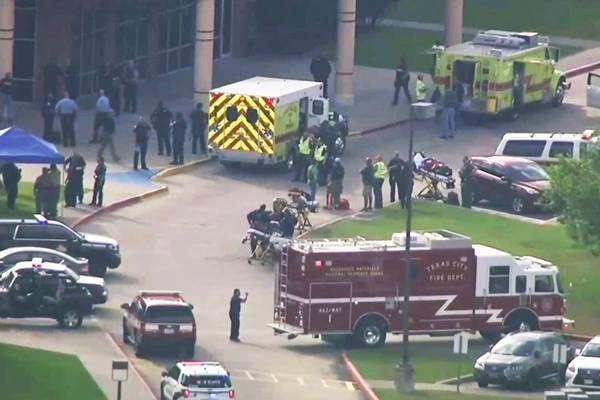 At least 10 killed in high school shooting in Texas