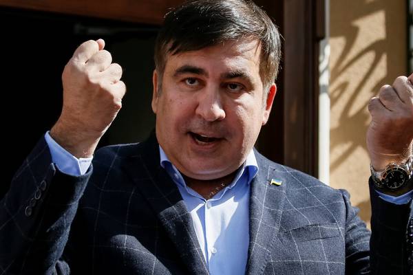 Saakashvili aims to topple Ukraine’s ‘oligarchy’ after dramatic return