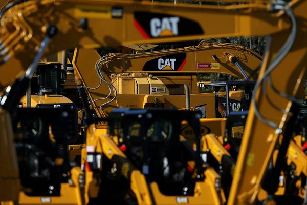 Caterpillar’s disappointing earnings send shares sliding