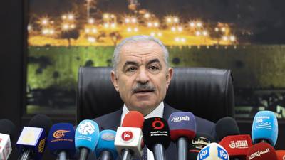 Palestinian PM Shtayyeh resigns saying new administration needed to meet challenge of Gaza war