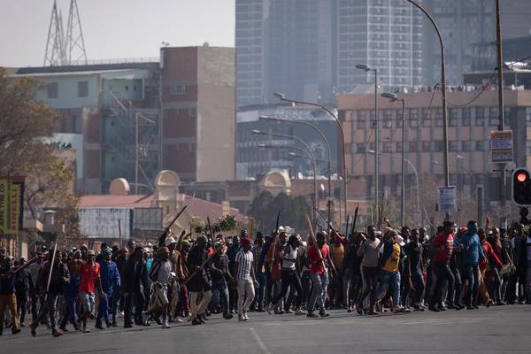 Violence spreads to South Africa’s economic hub in wake of Zuma jailing