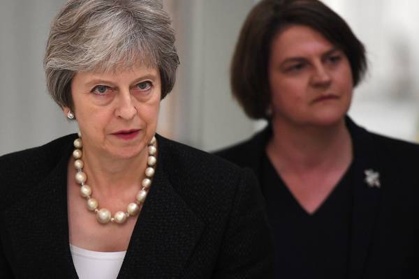 Theresa May insists there will be no hard border after Brexit