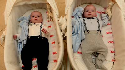 Twin delights after seven years and six rounds of IVF