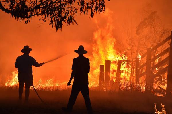 Irish in Australia: ‘Fires are spreading, the sky is bright red and the winds are hot’