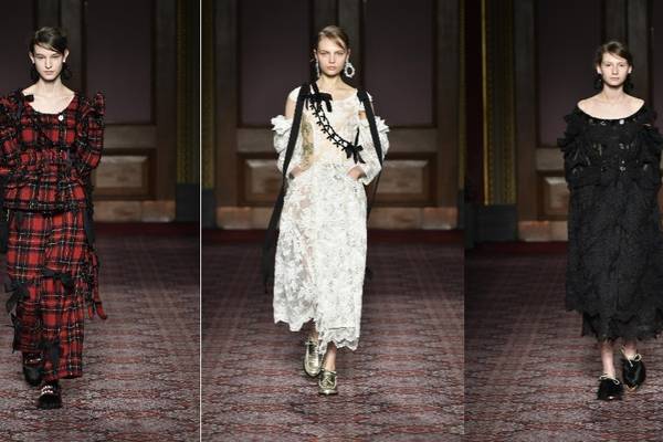 Simone Rocha wows London with delicate and whimsical collection