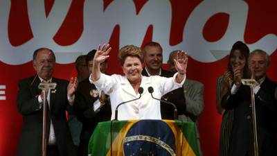 Dilma Rousseff claims narrow election victory in Brazil