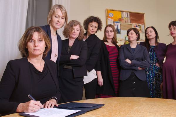 Is Sweden’s deputy PM parodying Trump with all-woman photo?