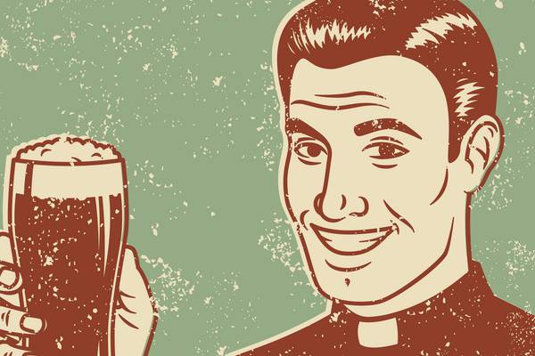 A bogus priest who paid for his pints with blessings
