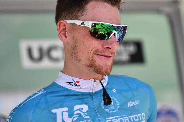 Sam Bennett crashes on final stage of Tour of Turkey