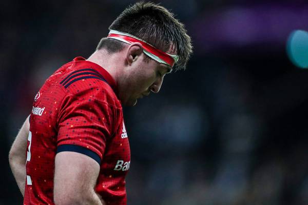 Munster down and all but out in Paris as Racing deliver a fast finish