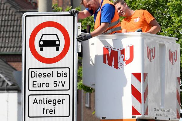 Hamburg becomes first German city to ban trucks and older diesel cars