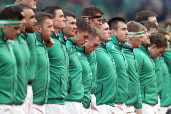 Ireland to go with unchanged starting XV against Wales