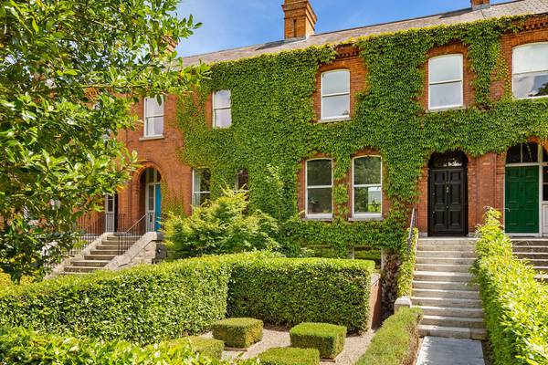 Rounded finish on leafy square off Leeson St for €1.75m