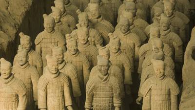 Fake terracotta warriors destroyed by Chinese police