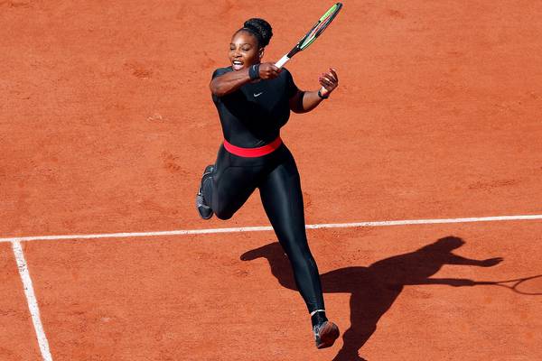 Serena Williams back with a bang at Roland Garros
