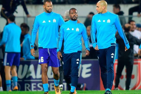Evra dismissed by Marseille after being hit with Uefa ban