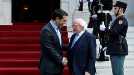 Michael D Higgins criticises EU treatment of Greece during visit to Athens