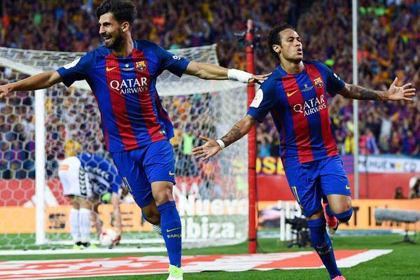 Luis Enrique’s Barcelona reign ends with third straight Copa del Rey