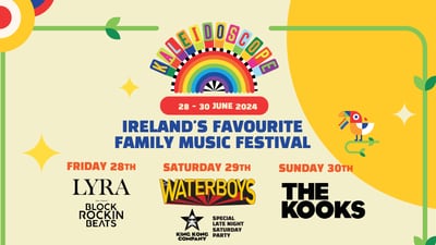 Win a family pass to enjoy a weekend at Kaleidoscope festival.