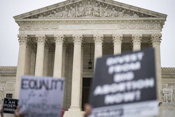 US supreme court confirms Roe v Wade draft ruling authentic