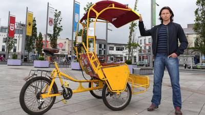 The last rickshaws  to ride into the west