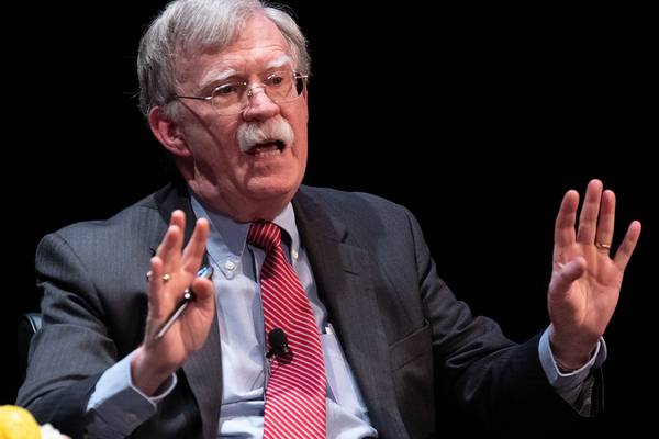 US sues ex-Trump adviser John Bolton to block book