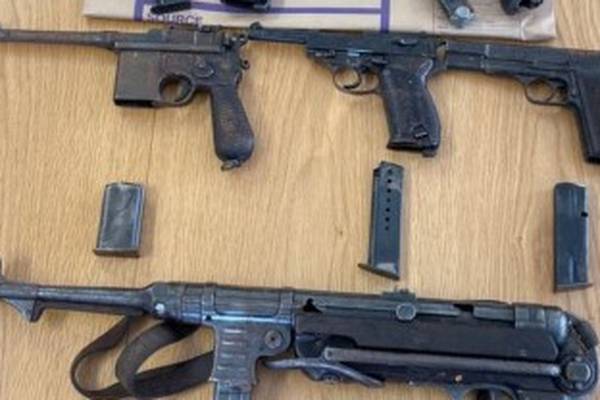 Three held as guns, gold, drugs and cash seized in Garda operations