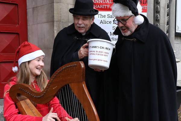 Annual Black Santa appeal launched in Dublin