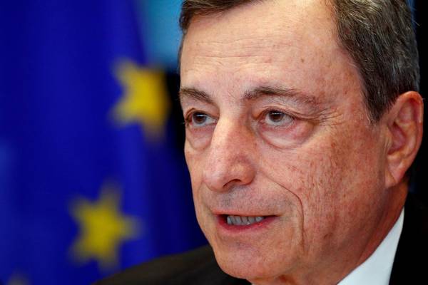 ECB’s Draghi to appear before Oireachtas committee next month
