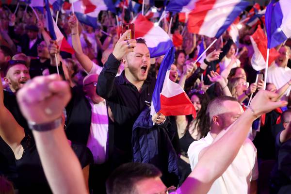 France election: Le Pen’s far-right party at ‘gates of power’ with 34% of vote, as gamble on snap election appears to backfire spectacularly