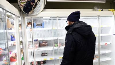 Empty shelves point to fragility in our food supply
