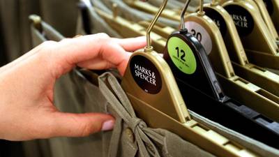Setback for M&S  as non-food sales slip in first quarter of the year