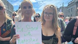 ‘I am absolutely overwhelmed’: Natasha O’Brien attends solidarity protest in Limerick