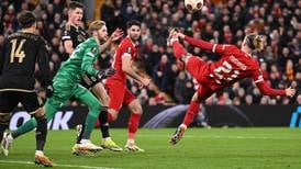 Liverpool hit Sparta Prague for six to ease through to Europa League quarter-finals