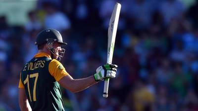 AB De Villiers inspires South Africa rout of West Indies