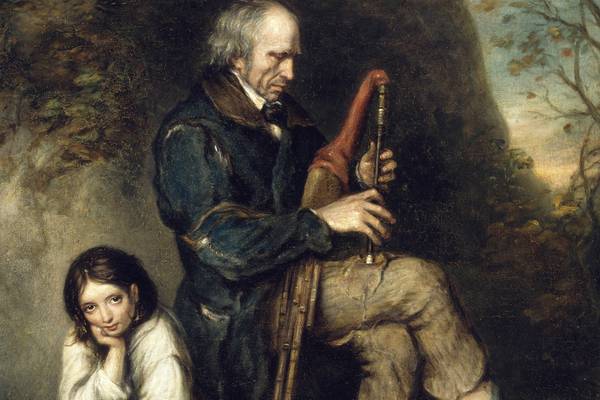 Art in Focus: The Blind Piper by Joseph Patrick Haverty