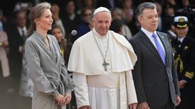 Pope Francis visits Colombia as peace deal continues to polarise