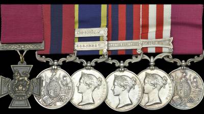 Sale of Irish war hero’s medal