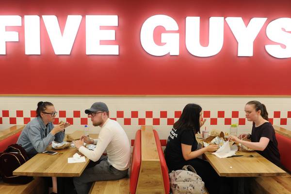 Five Guys burger chain records loss of €949,205